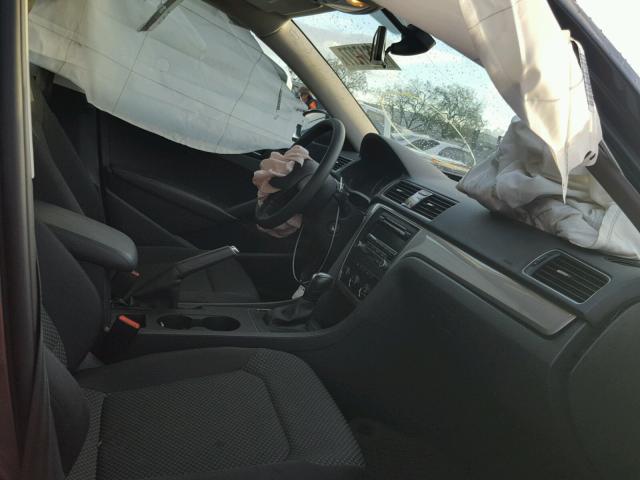 1VWAP7A36EC016157 - 2014 VOLKSWAGEN PASSAT S ნაცრისფერი ფოტო 5