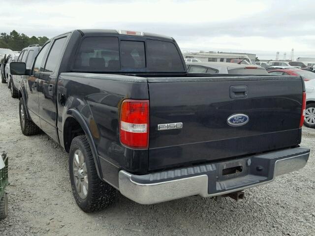 1FTPW12514FA16142 - 2004 FORD F150 SUPER BLACK photo 3