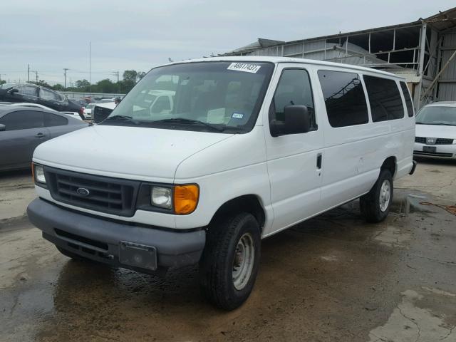 1FBSS31L77DB02805 - 2007 FORD ECONOLINE WHITE photo 2