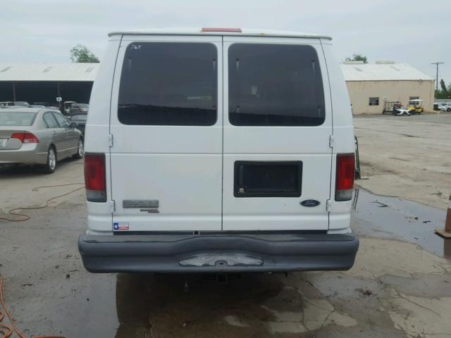 1FBSS31L77DB02805 - 2007 FORD ECONOLINE WHITE photo 9