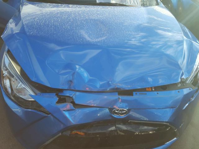 3MYDLBYV3HY156153 - 2017 TOYOTA YARIS IA BLUE photo 7