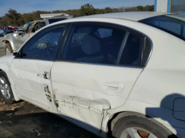 1N4AL11D66C270219 - 2006 NISSAN ALTIMA S WHITE photo 10