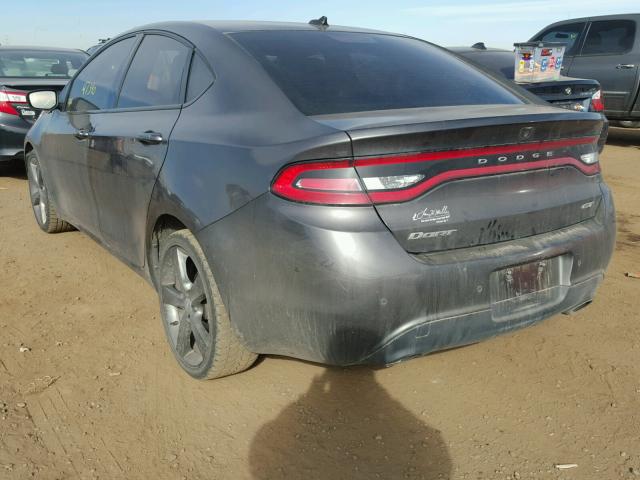 1C3CDFEB1ED794798 - 2014 DODGE DART GT BLACK photo 3