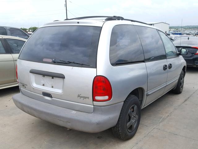 2C4GJ2531YR848996 - 2000 CHRYSLER VOYAGER SILVER photo 4