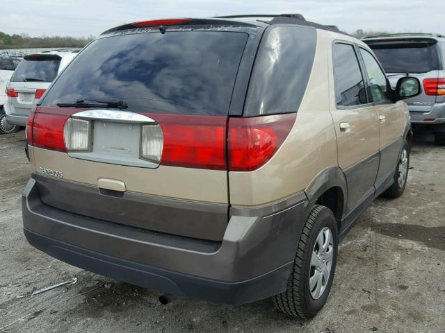 3G5DA03E54S583743 - 2004 BUICK RENDEZVOUS GOLD photo 4