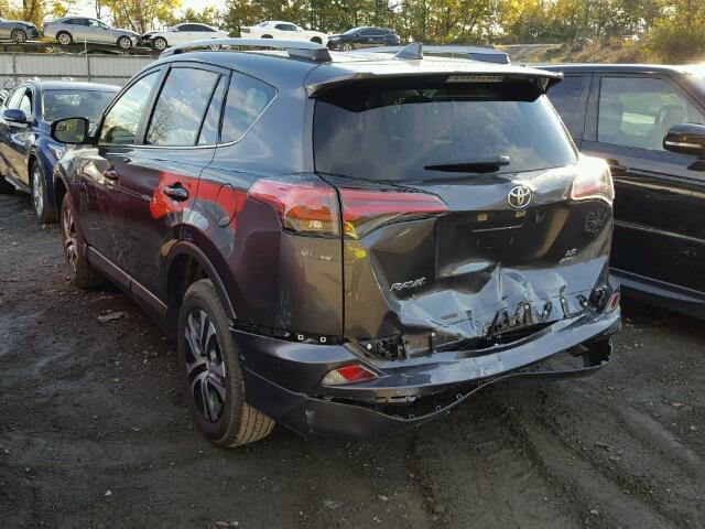 JTMBFREV7HJ123171 - 2017 TOYOTA RAV4 LE Gri fotoğraf 3