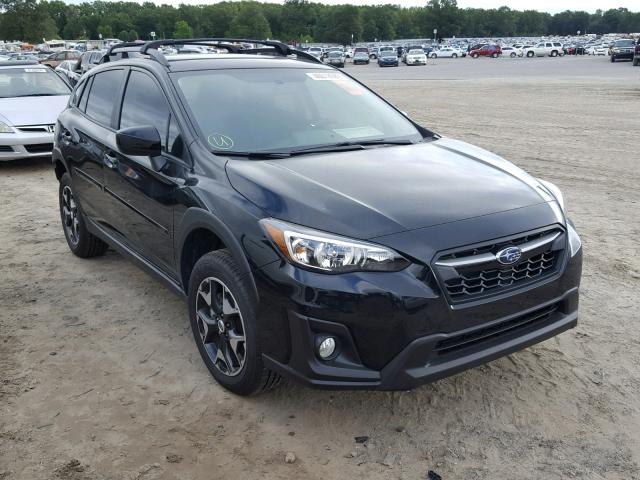 JF2GTABC3JH300655 - 2018 SUBARU CROSSTREK BLACK photo 1