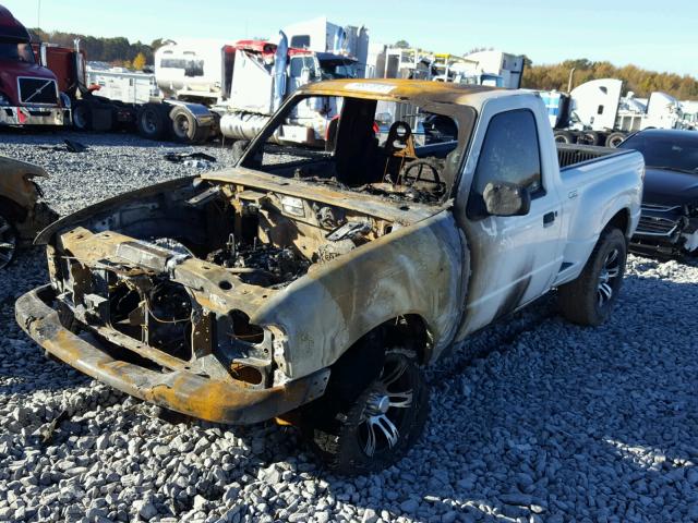 1FTYR10UX2PA89068 - 2002 FORD RANGER BURN photo 2