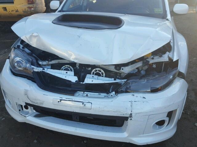 JF1GR7E60BG814563 - 2011 SUBARU IMPREZA WR WHITE photo 9