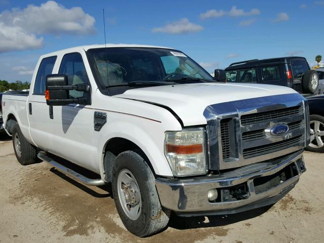 1FTSW20598EB33885 - 2008 FORD F250 SUPER WHITE photo 1