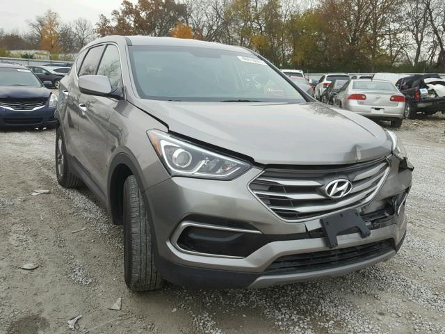 5XYZT3LB7HG412418 - 2017 HYUNDAI SANTA FE S CHARCOAL photo 1