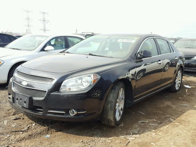 1G1ZE5EB1AF133096 - 2010 CHEVROLET MALIBU LTZ 黑色 照片 2