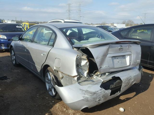 1N4BL11D23C201737 - 2003 NISSAN ALTIMA SE SILVER photo 3