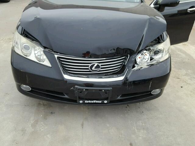 JTHBJ46G782248469 - 2008 LEXUS ES 350 BLACK photo 7