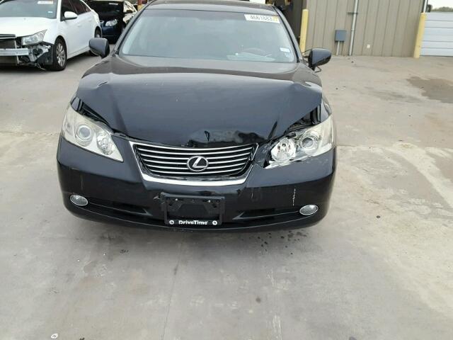 JTHBJ46G782248469 - 2008 LEXUS ES 350 BLACK photo 9