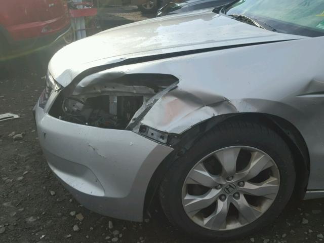 1HGCP26808A081011 - 2008 HONDA ACCORD EXL Gümüş foto 9