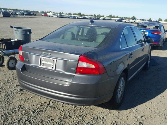 YV1AS982781064416 - 2008 VOLVO S80 3.2 CHARCOAL photo 4