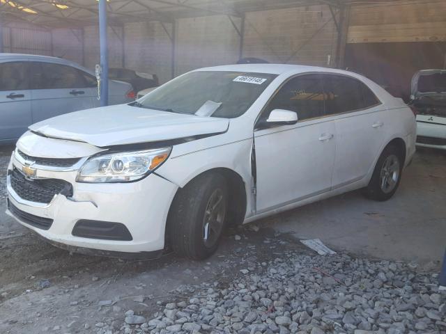 1G11C5SL5FF354059 - 2015 CHEVROLET MALIBU 1LT WHITE photo 2