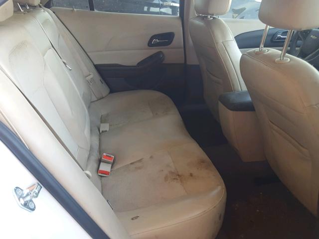 1G11C5SL5FF354059 - 2015 CHEVROLET MALIBU 1LT WHITE photo 6
