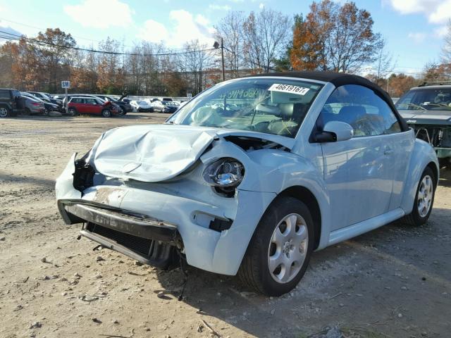 3VWCM21Y44M303526 - 2004 VOLKSWAGEN NEW BEETLE 青绿色 照片 2