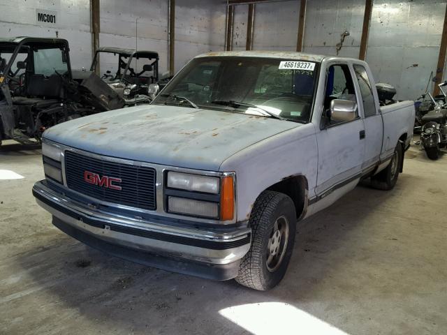 2GTEC19K6P1535940 - 1993 GMC SIERRA C15 GRAY photo 2