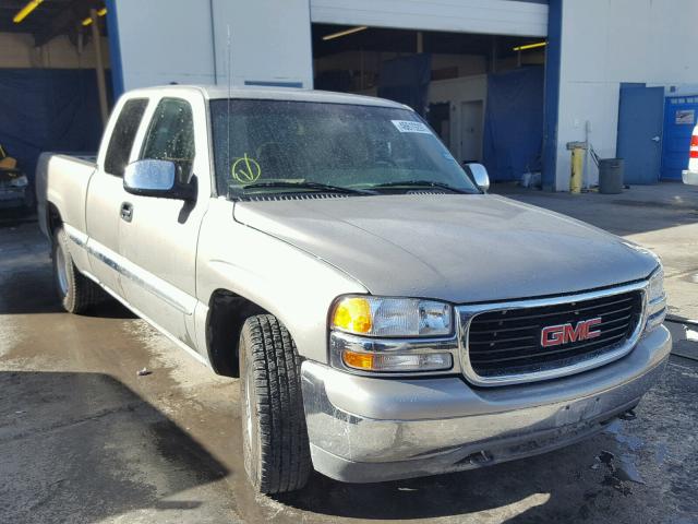 2GTEC19V221294431 - 2002 GMC NEW SIERRA GRAY photo 1