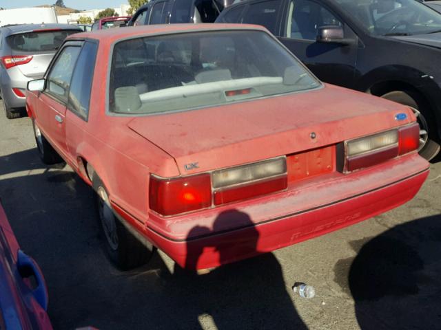 1FACP40M1PF145631 - 1993 FORD MUSTANG LX RED photo 3