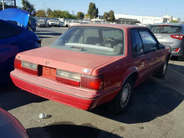 1FACP40M1PF145631 - 1993 FORD MUSTANG LX RED photo 4
