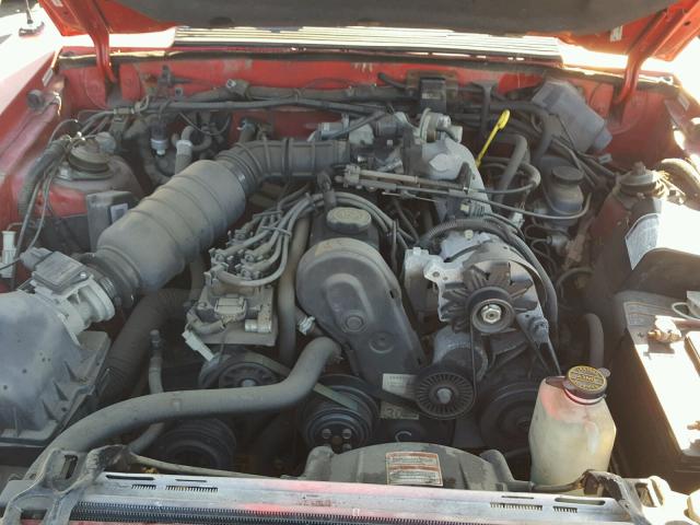 1FACP40M1PF145631 - 1993 FORD MUSTANG LX RED photo 7