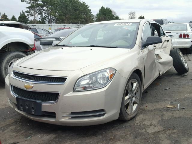 1G1ZG57N494153769 - 2009 CHEVROLET MALIBU LS TAN photo 2