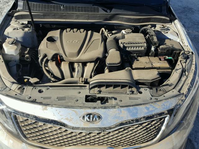 5XXGM4A72FG429301 - 2015 KIA OPTIMA LX SILVER photo 7