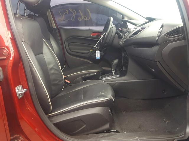 3FADP4CJ0DM149753 - 2013 FORD FIESTA TIT RED photo 5