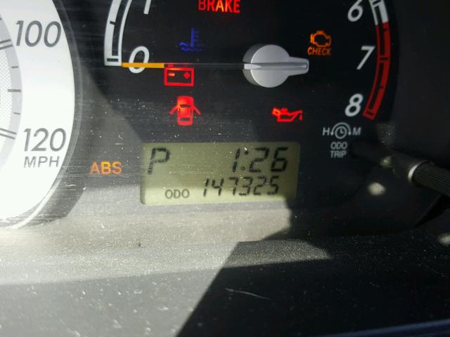 JTKKT624640046949 - 2004 TOYOTA SCION XA მუქწითელი ფოტო 8