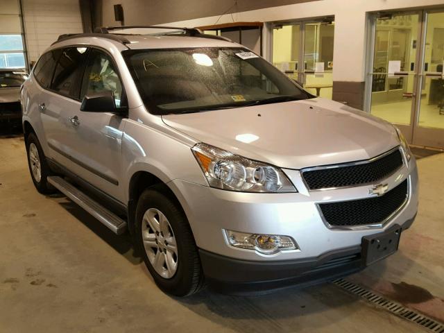 1GNKVFEDXCJ228375 - 2012 CHEVROLET TRAVERSE L SILVER photo 1