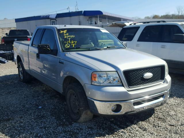 1FTPX12536NA07982 - 2006 FORD F150 SILVER photo 1