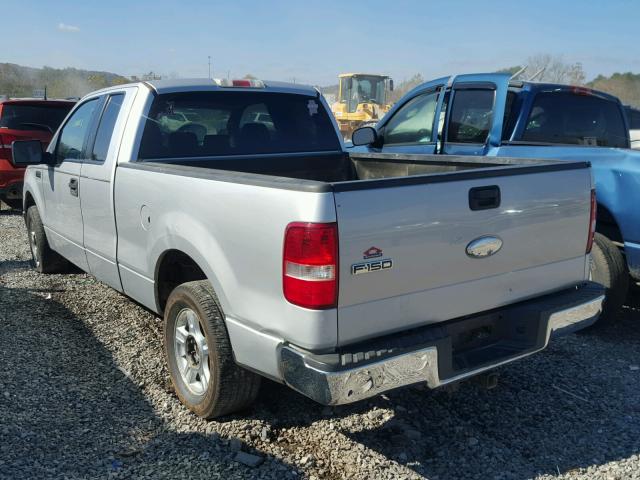 1FTPX12536NA07982 - 2006 FORD F150 SILVER photo 3