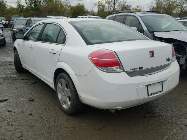 1G8ZS57B19F196427 - 2009 SATURN AURA WHITE photo 3