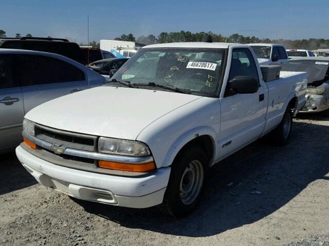 1GCCS14X1XK155000 - 1999 CHEVROLET S TRUCK S1 WHITE photo 2