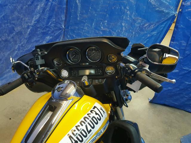 1HD1KEM18DB601132 - 2013 HARLEY-DAVIDSON FLHTK ELEC ყვითელი ფოტო 5