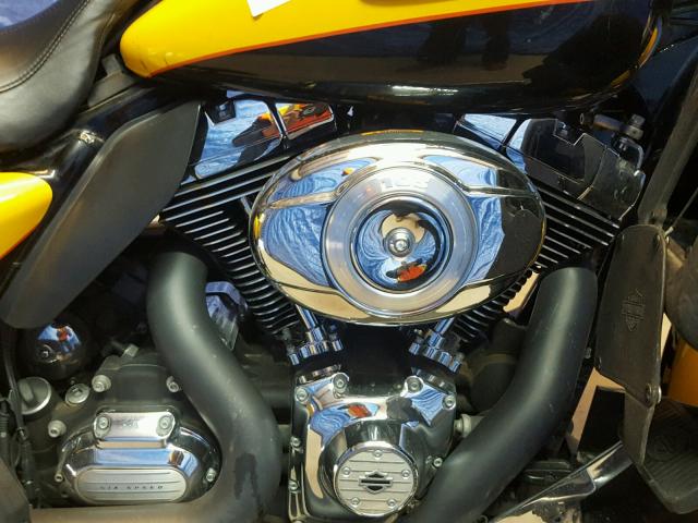 1HD1KEM18DB601132 - 2013 HARLEY-DAVIDSON FLHTK ELEC ყვითელი ფოტო 7