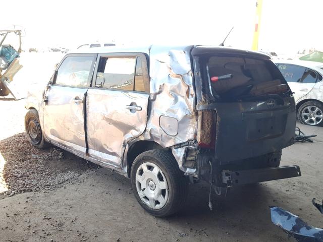 JTLKE50E391069554 - 2009 TOYOTA SCION XB Күміс фото 3