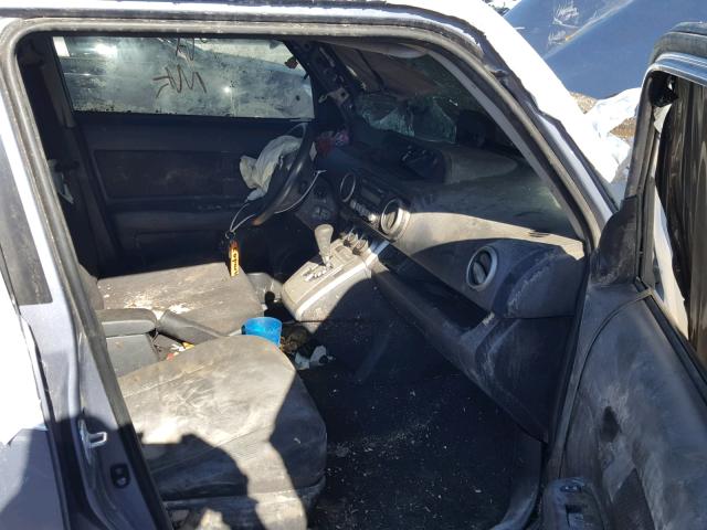 JTLKE50E391069554 - 2009 TOYOTA SCION XB Күміс фото 5