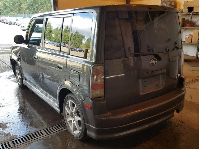JTLKT334X64048515 - 2006 TOYOTA SCION XB Сұр фото 3