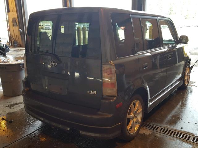 JTLKT334X64048515 - 2006 TOYOTA SCION XB Сұр фото 4