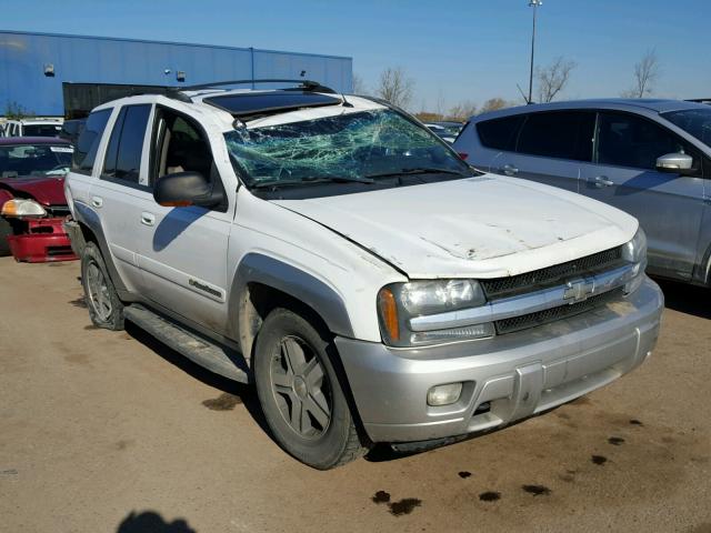 1GNDT13S642277426 - 2004 CHEVROLET TRAILBLAZE WHITE photo 1