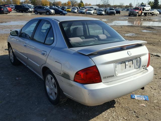 3N1CB51D96L633794 - 2006 NISSAN SENTRA 1.8 SILVER photo 3