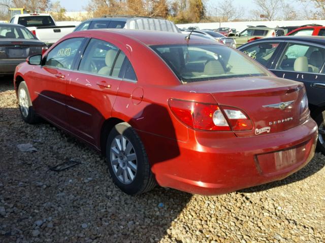 1C3LC46K97N511504 - 2007 CHRYSLER SEBRING RED photo 3