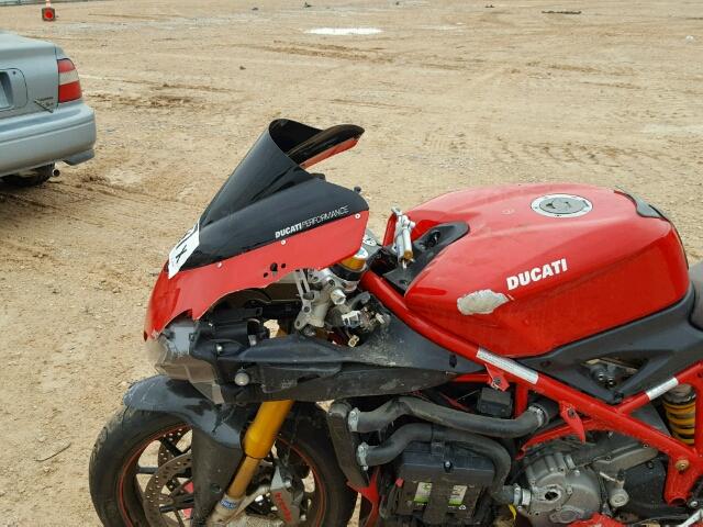 ZDM1XBEW88B017108 - 2008 DUCATI 1098 BASE RED photo 5