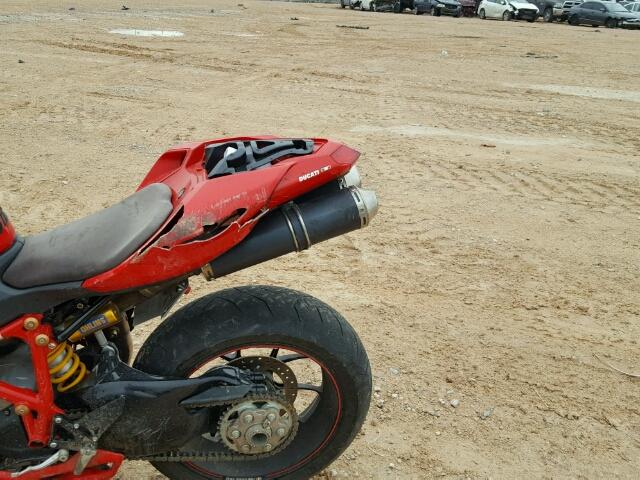 ZDM1XBEW88B017108 - 2008 DUCATI 1098 BASE RED photo 6