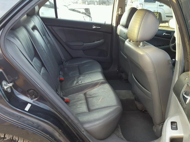 1HGCM668X6A042455 - 2006 HONDA ACCORD EX GRAY photo 6